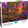 Buffalo Games - Geno Peoples - Stephanie's Canoe Rental - 2000 Piece Jigsaw Puzzle