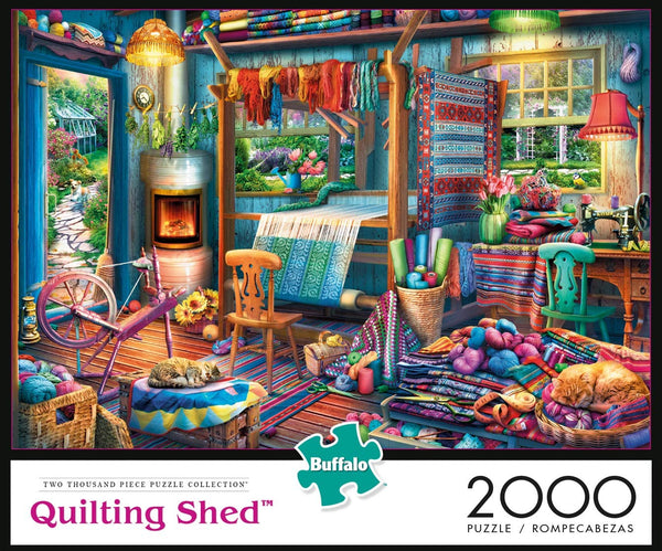 Buffalo Games - Quilting Shed - 2000 Piece Jigsaw Puzzle