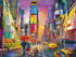 Buffalo Games - Cities in Color - Times Square Stroll - 750 Piece Jigsaw Puzzle