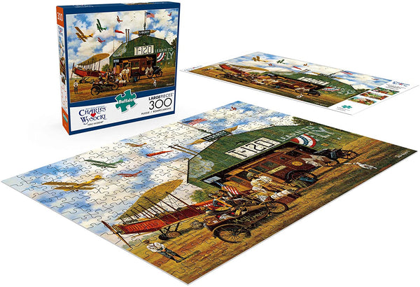 Buffalo Games - Charles Wysocki - Hero Worship - 300 Large Piece Jigsaw Puzzle