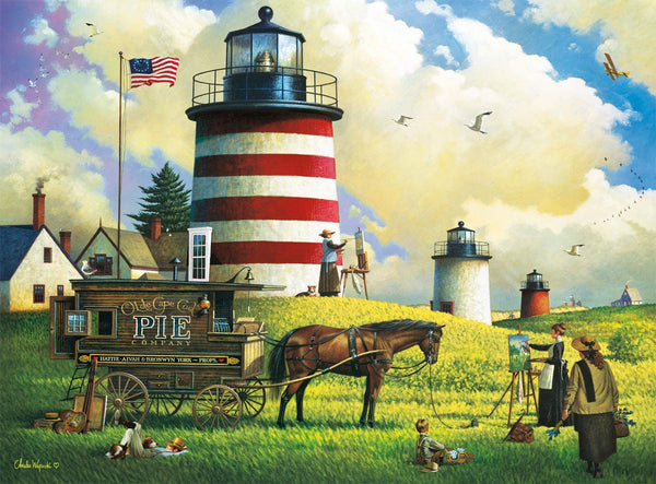 Buffalo Games - Charles Wysocki - The Three Sisters - 1000 Piece Jigsaw Puzzle