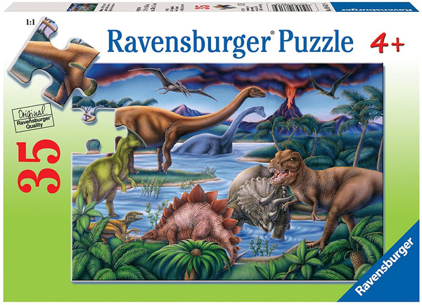 Ravensburger - Dinosaur Playground Jigsaw Puzzle (35 Pieces)