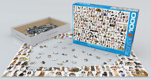 EuroGraphics - World Of Dogs Jigsaw Puzzle (1000 Pieces)