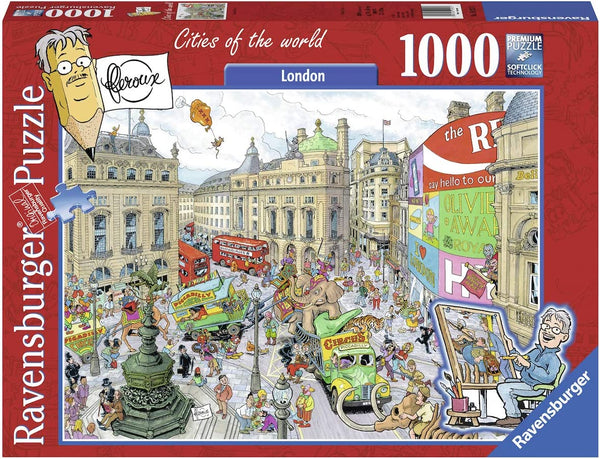 Ravensburger - London Puzzle by Fleroux Jigsaw Puzzle (1000 Pieces)