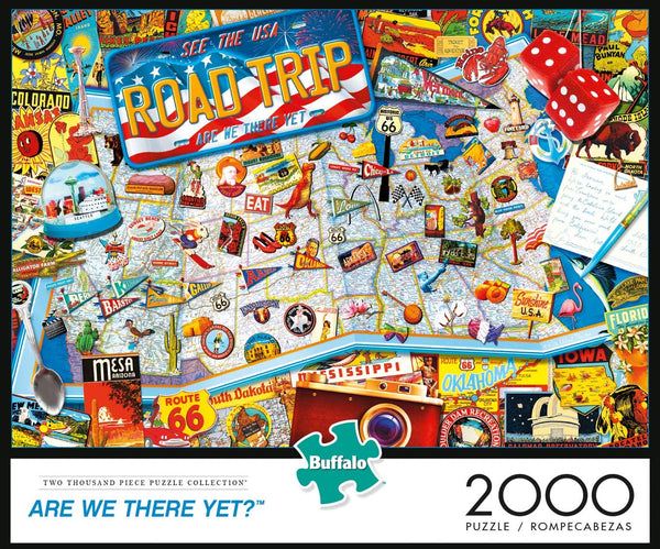 Buffalo Games - Are We There Yet? - 2000 Piece Jigsaw Puzzle