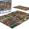 Buffalo Games - Charles Wysocki - Labor Day in Bungalowville - 300 Large Piece Jigsaw Puzzle