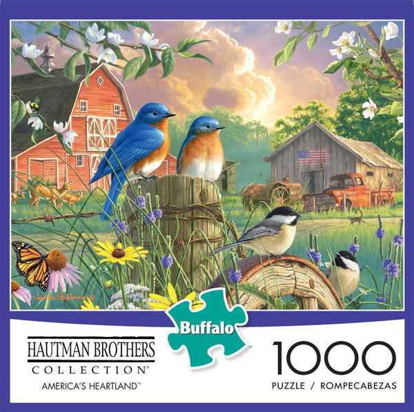Buffalo Games - Hautman Brothers - America's Heartland - 1000 Piece Jigsaw Puzzle