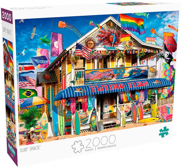 Buffalo Games - Surf Shack - 2000 Piece Jigsaw Puzzle