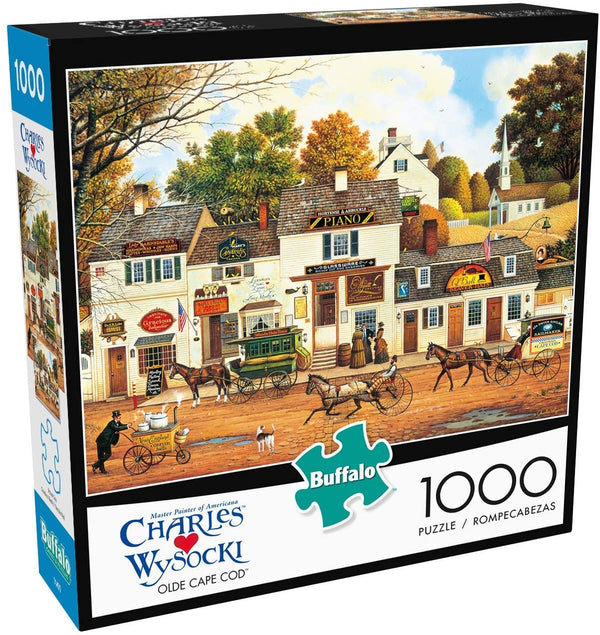 Buffalo Games - Charles Wysocki - Olde Cape Cod - 1000 Piece Jigsaw Puzzle