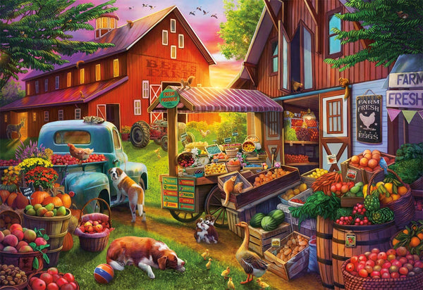 Buffalo Games - Bell's Farm - 2000 Piece Jigsaw Puzzle