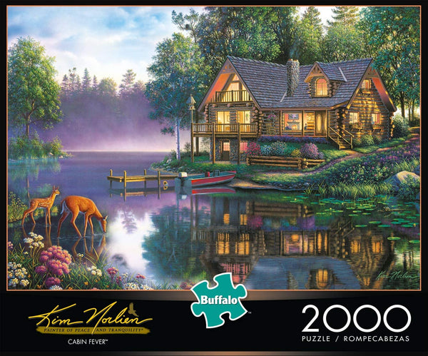 Buffalo Games - Kim Norlien - Cabin Fever - 2000 Piece Jigsaw Puzzle