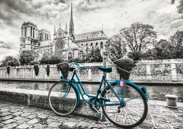 Educa - Bike Near Notre Dame Jigsaw Puzzle (500 Pieces)