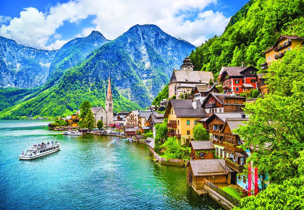 Anatolian - Hallstatt Lake Jigsaw Puzzle (2000 Pieces)