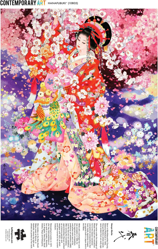 Buffalo Games - Hanafubuki by Haruyo Morita Jigsaw Puzzle (1000 Pieces)