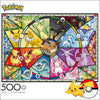 Buffalo Games - Pokemon - Eevee's Stained Glass - 500 Piece Jigsaw Puzzle