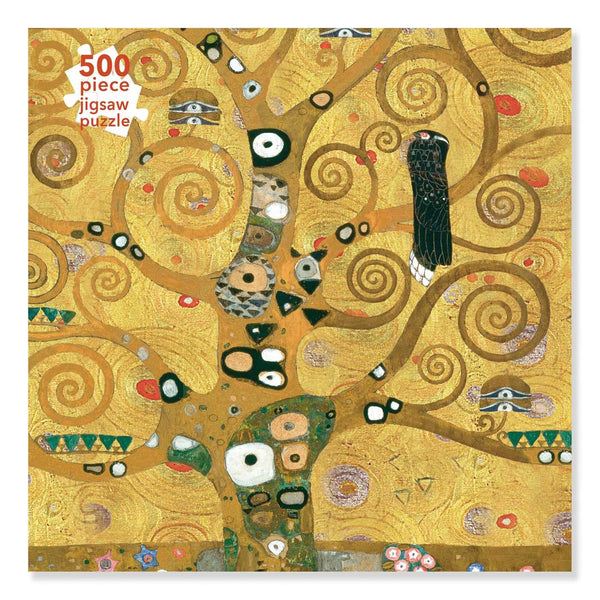 Flame Tree Studio - Tree of Life by Gustav Klimt Jigsaw Puzzle (500 Pieces)