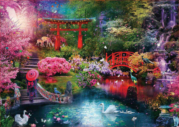 Educa - Japanese Garden Jigsaw Puzzle (3000 Pieces)