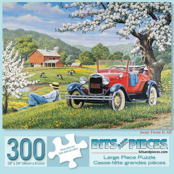 Bits and Pieces - Away from It All 300 Piece Jigsaw Puzzles - 18 