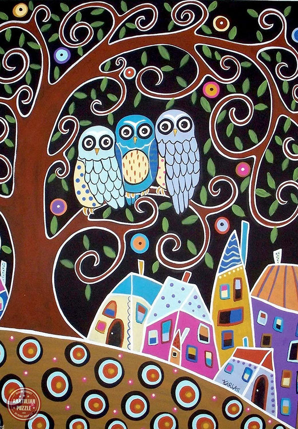 Anatolian - Three Owls Jigsaw Puzzle (500 Pieces)