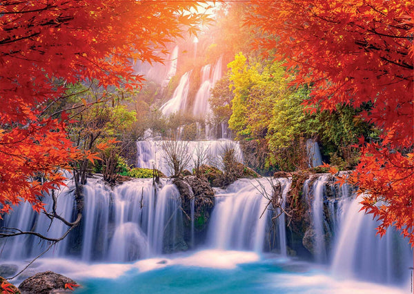 Educa - Waterfall In Thailand Jigsaw Puzzle (2000 Pieces)