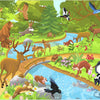 Pintoo - Animals In Forest Plastic Jigsaw Puzzle (80 Pieces)
