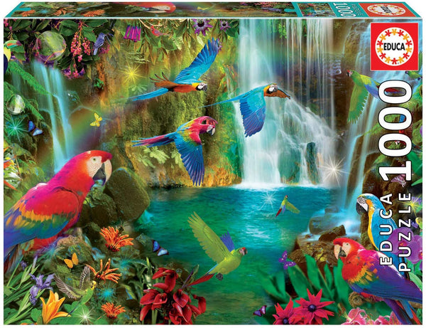 Educa - Tropical Parrots Jigsaw Puzzle (1000 Pieces)