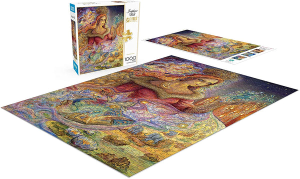 Buffalo Games - Flights of Fantasy - Power of Magic (Glitter Edition) - 1000 Piece Jigsaw Puzzle