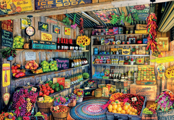 Educa - The Farmers Market by Aimee Stewart Jigsaw Puzzle (2000 Pieces)