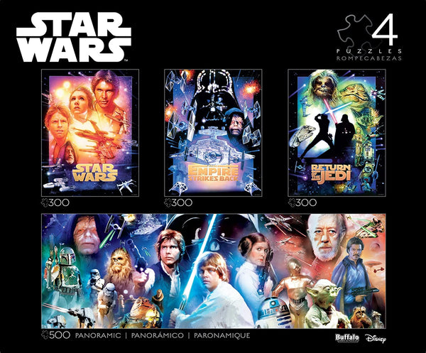 Star Wars - Collector's Edition 4-in-1 Jigsaw Puzzle Multipack