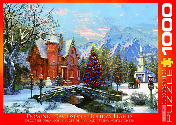 EuroGraphics Holiday Lights by Dominic Davison 1000-Piece Puzzle