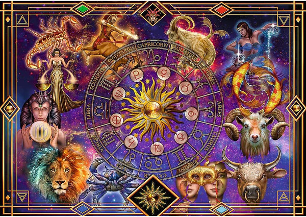 Trefl - Zodiac Signs Spiral Puzzle Jigsaw Puzzle (1040 Pieces)