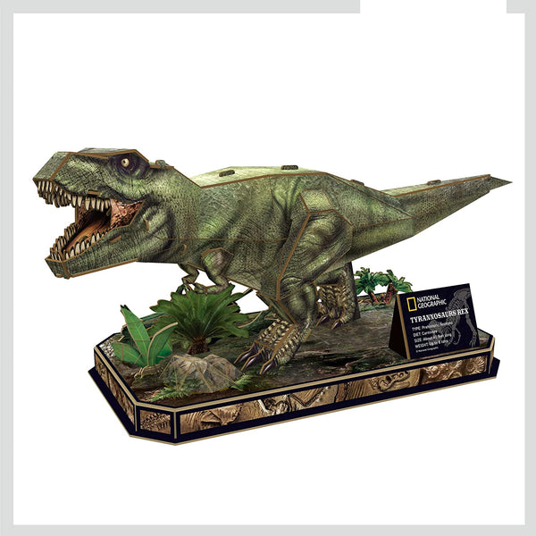 National Geographic - Tyrannosaurus Rex 3D Jigsaw Puzzle (52 Pieces)