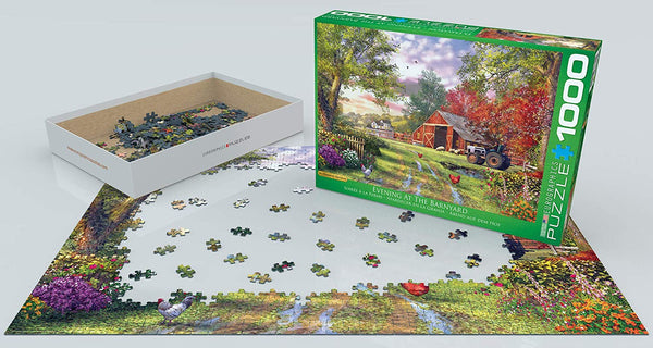 EuroGraphics Evening at The Barnyard by Dominic Davison 1000-Piece Puzzle