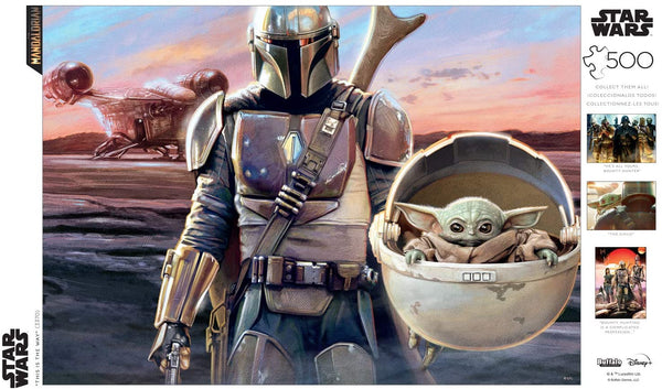 Buffalo Games - Star Wars - The Mandalorian - This is The Way - 500 Piece Jigsaw Puzzle