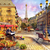 Anatolian - Paris Street Life Jigsaw Puzzle (1500 Pieces)