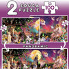 Educa - 2x100p Fairy Triptych Jigsaw Puzzle (200 Pieces)