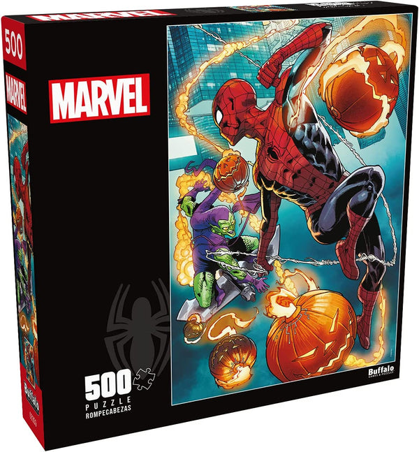 Marvel - Spider-Man vs. Green Goblin - 500 Piece Jigsaw Puzzle