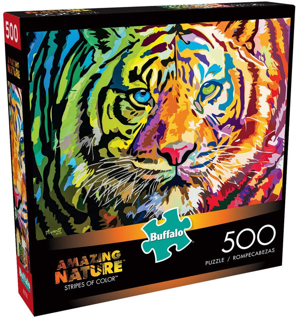 Buffalo Games - Amazing Nature Collection - Stripes of Color - 500 Piece Jigsaw Puzzle