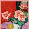 Flame Tree Studio - Pink Roses, Chinese Vase by Samuel Peploe Jigsaw Puzzle (1000 Pieces)