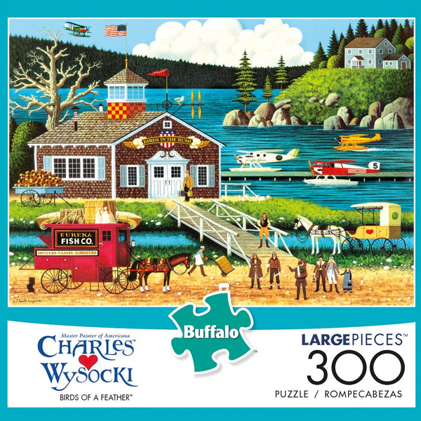 Buffalo Games - Charles Wysocki - Birds of a Feather - 300 Largepiece Jigsaw Puzzle