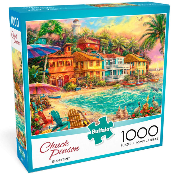 Buffalo Games - Chuck Pinson - Island Time - 1000 Piece Jigsaw Puzzle