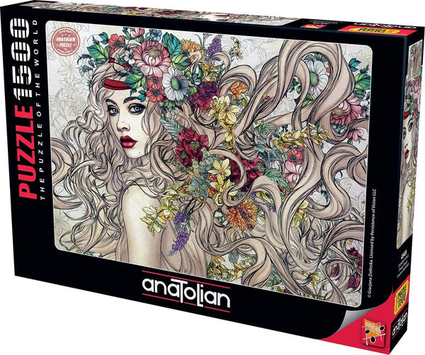 Anatolian - Flower Power Jigsaw Puzzle (1500 Pieces)