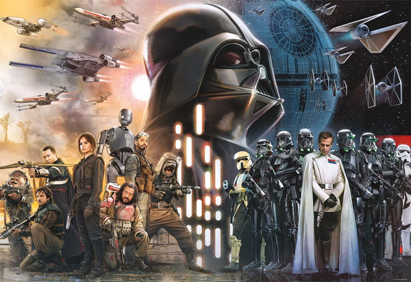 Buffalo Games - Star Wars: Rogue One - "Rebellions are Built on Hope" - 2000 piece Jigsaw Puzzle