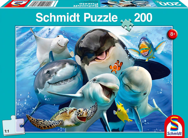 Schmidt - Underwater Friends Jigsaw Puzzle (200 Pieces)