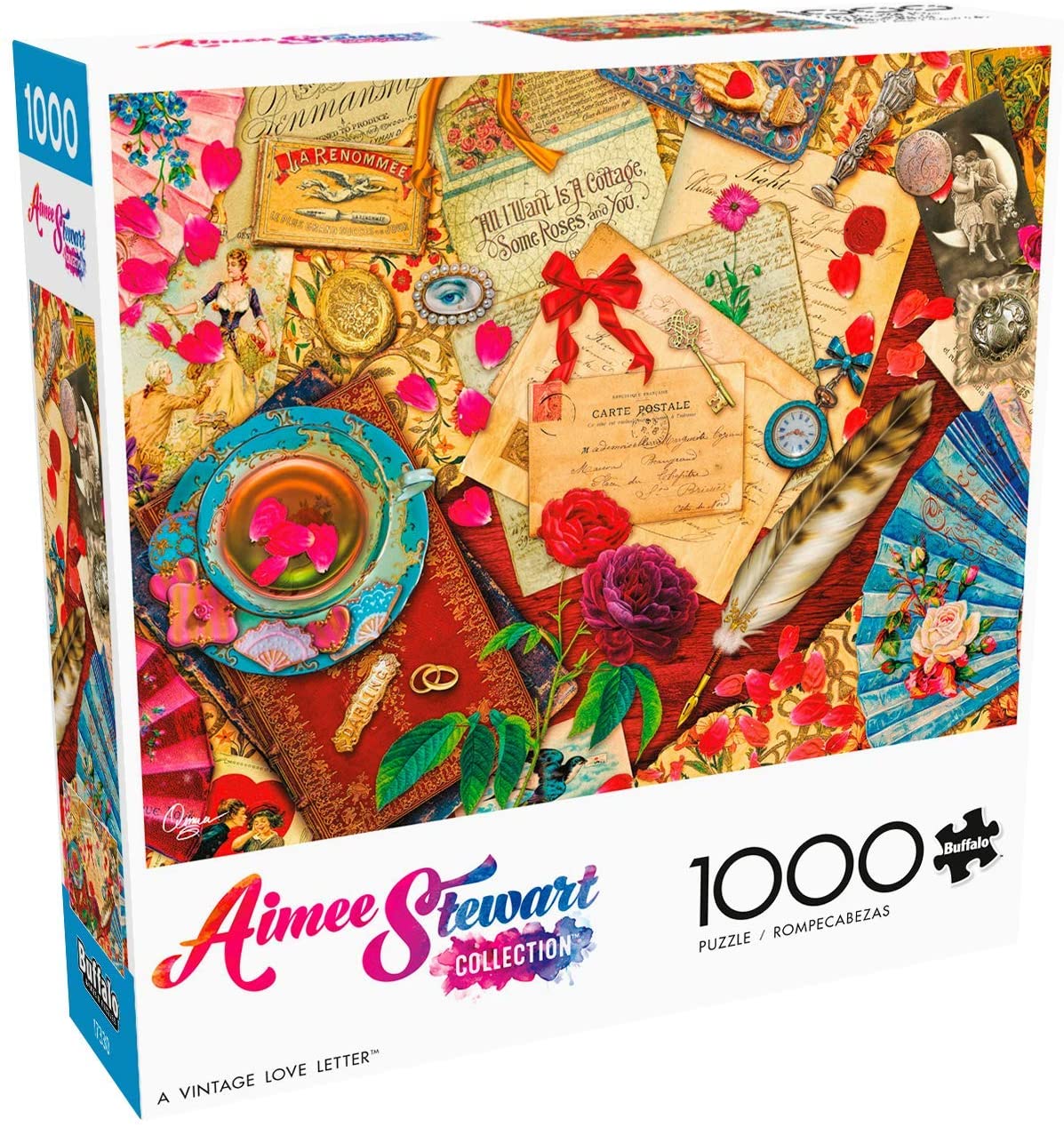 Ravensburger Puzzle 12000183 A. Stewart - Summer Garden Ravensburger Puzzle 12000183 A. Stewart - Summer Garden