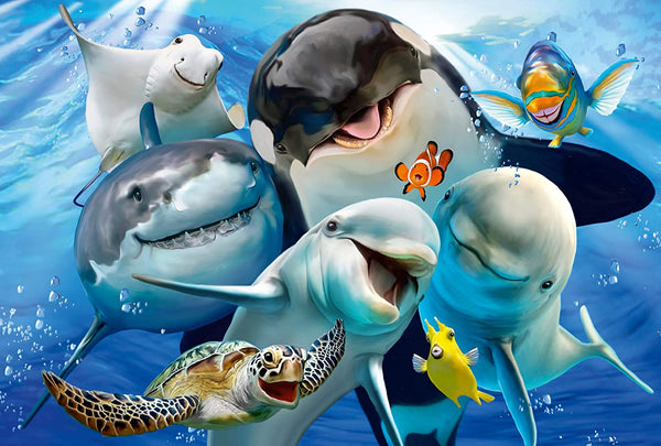 Schmidt - Underwater Friends Jigsaw Puzzle (200 Pieces)