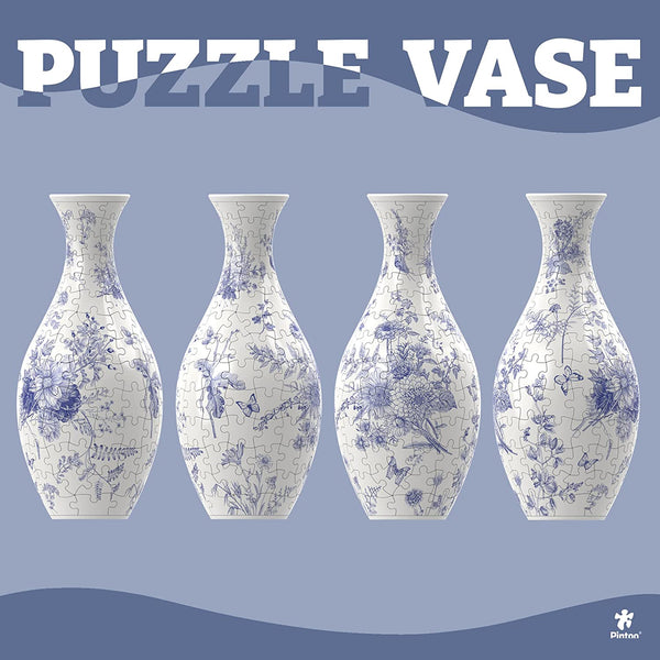 Pintoo - Vase Blooming Season Plastic Jigsaw Puzzle (160 Pieces)