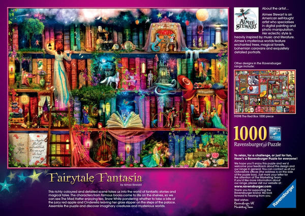 Ravensburger - Fairytale Fantasia by Aimee Stewart Jigsaw Puzzle (1000 Pieces)