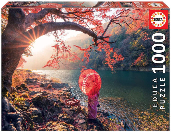 Educa - Sunrise in Katsura River Japan Jigsaw Puzzle (1000 Pieces)