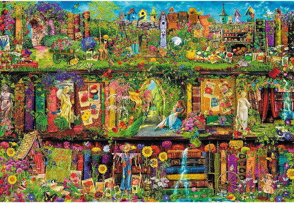 Trefl - Fairy Bookcase Jigsaw Puzzle (1500 Pieces)